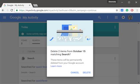 myactivity.google.com delete|How to Clear Google Search History